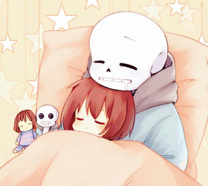 传说之下sans和frisk