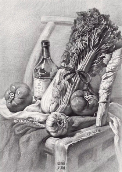 素描静物陈平