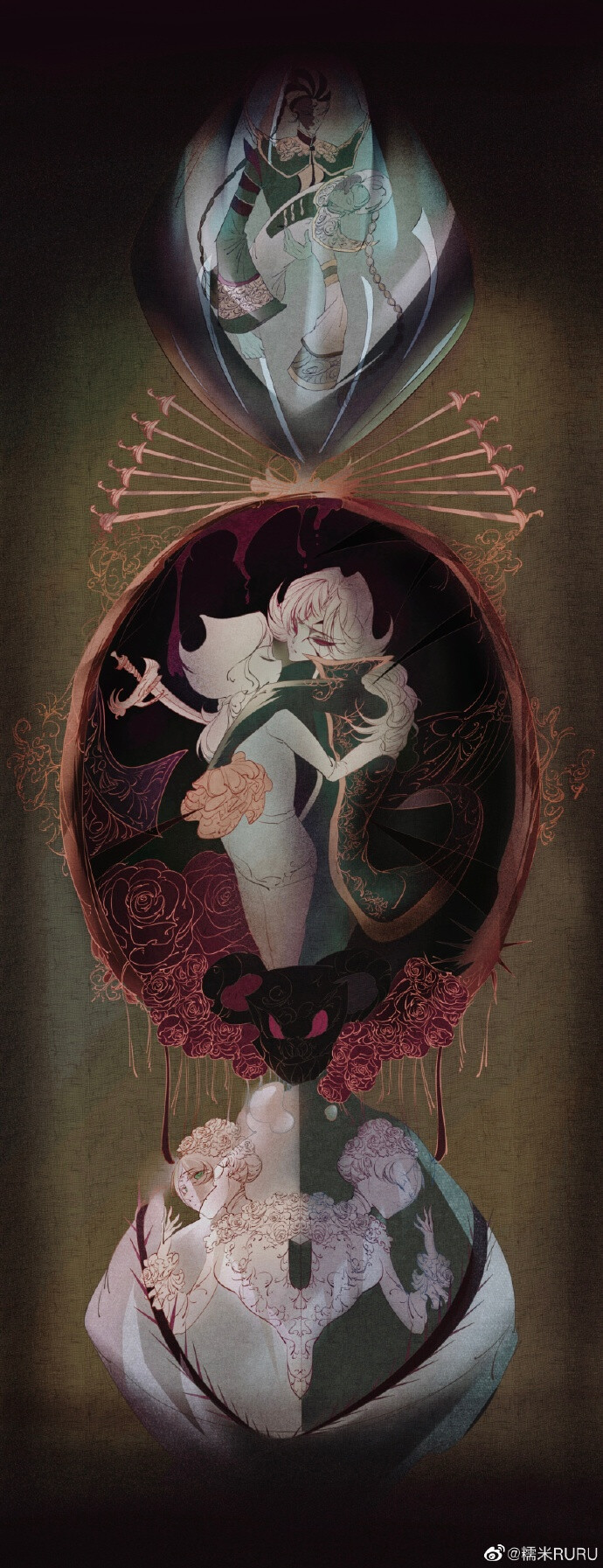 第五人格 宿伞之魂 约瑟夫 摄影师 红蝶 微博 画师 糯米ruru