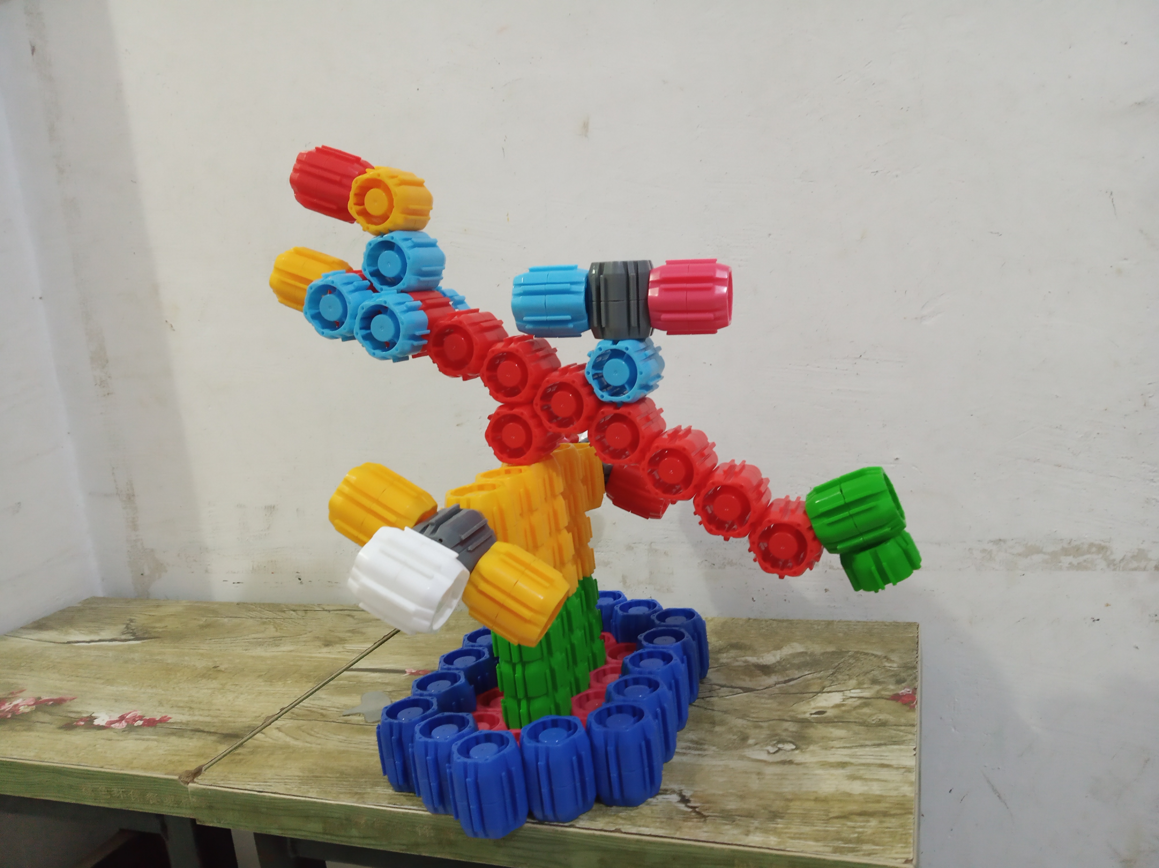 小瓶盖益智积木乐高类拼装玩具玩家平台优秀作品