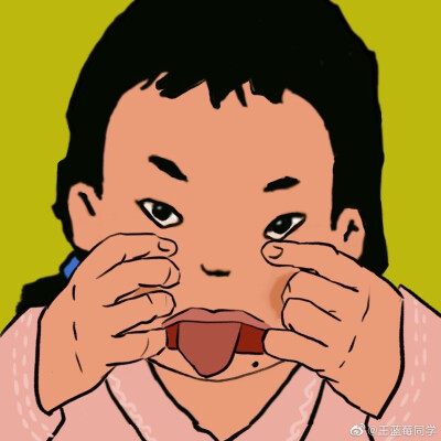王蓝莓动画图片