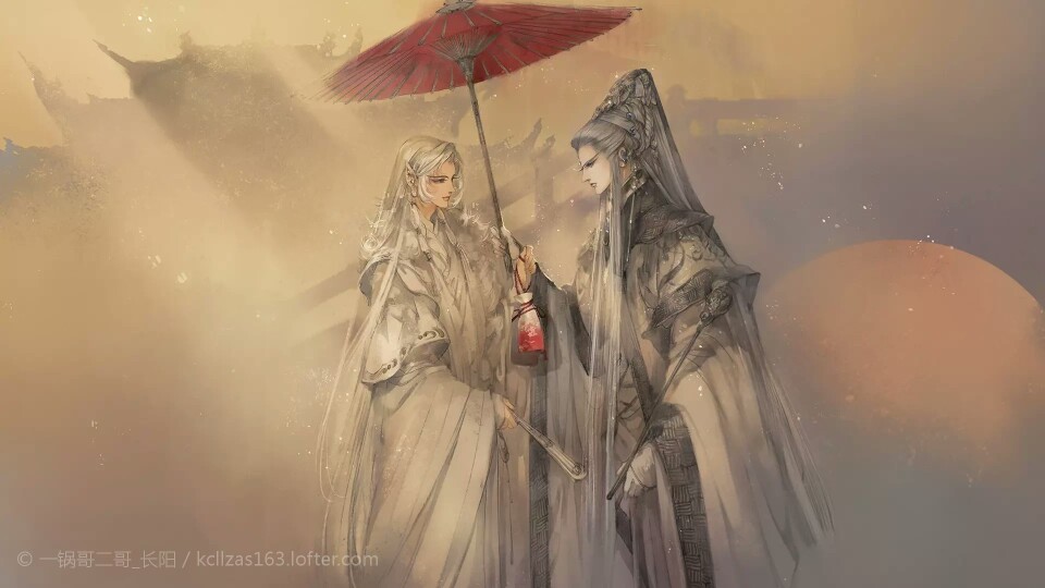 绮罗生 #霹雳布袋戏# 画师见水印