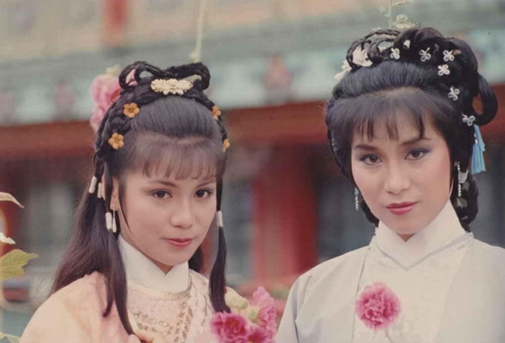 83版射雕英雄传穆念慈和黄蓉杨盼盼和翁美玲