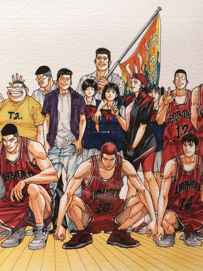 动漫男生灌篮高手