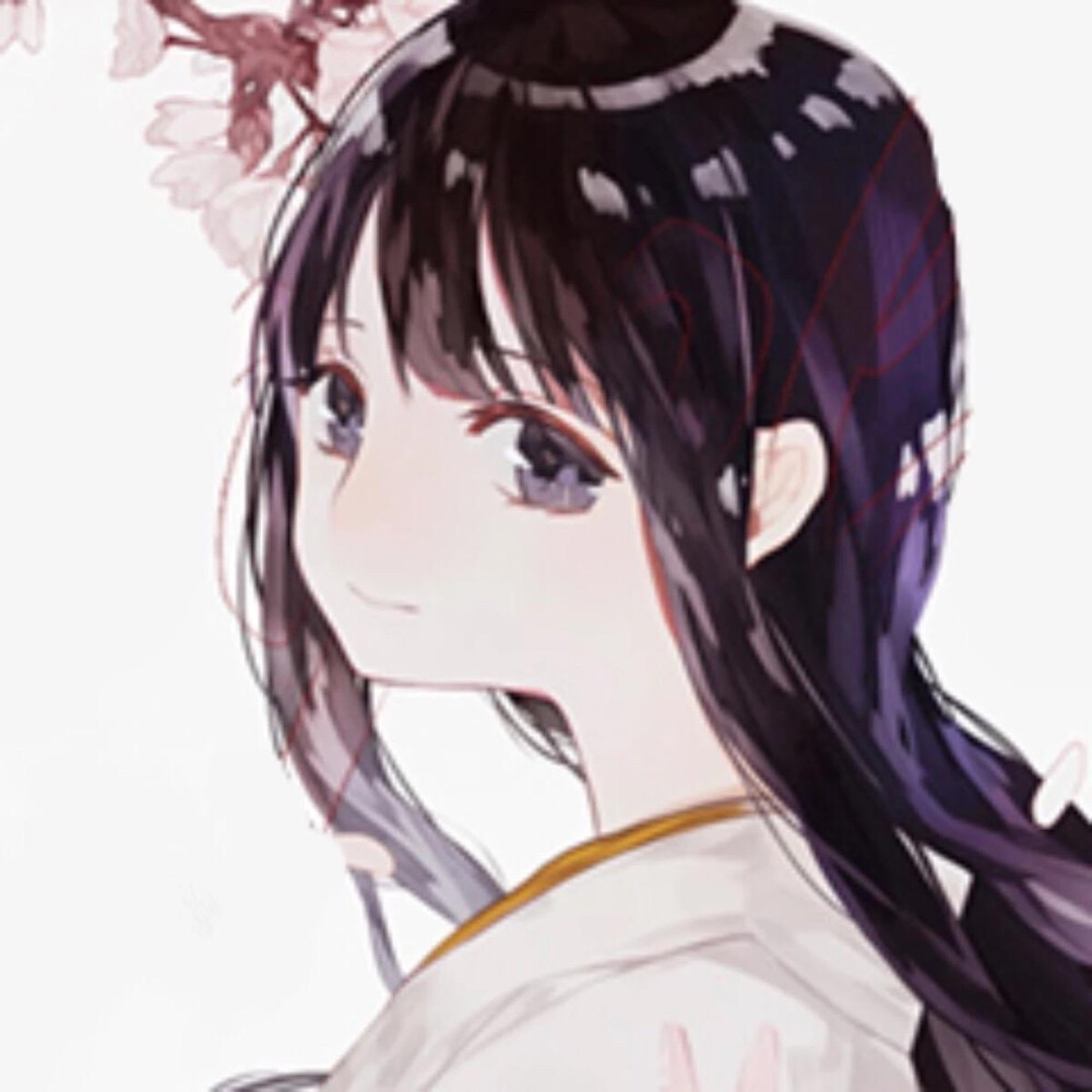 古风手绘女生头像