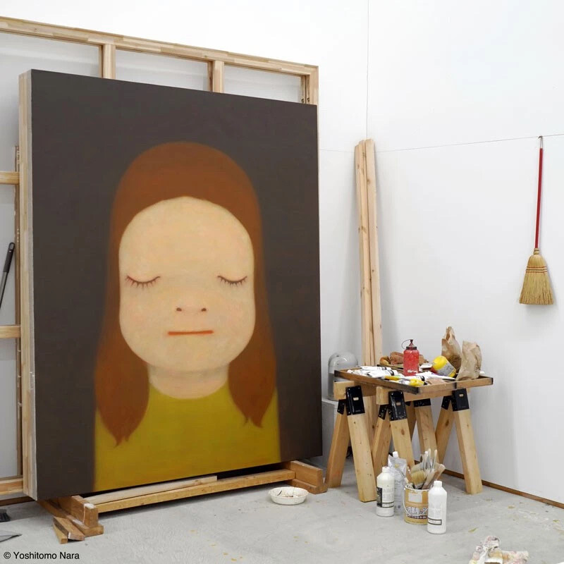 奈良美智成日本最贵艺术家背后藏刀hk195亿天价成交