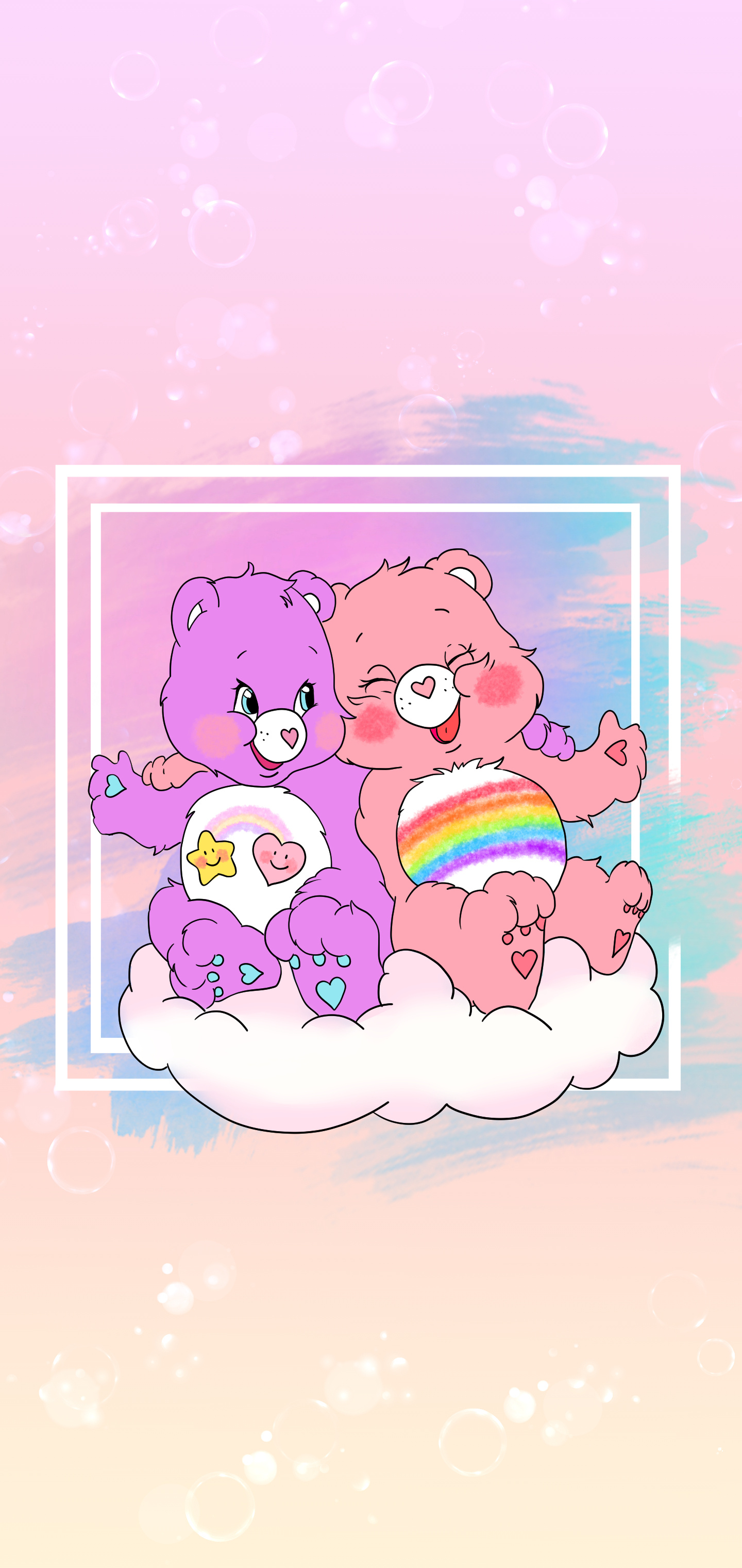 彩虹熊壁纸图片