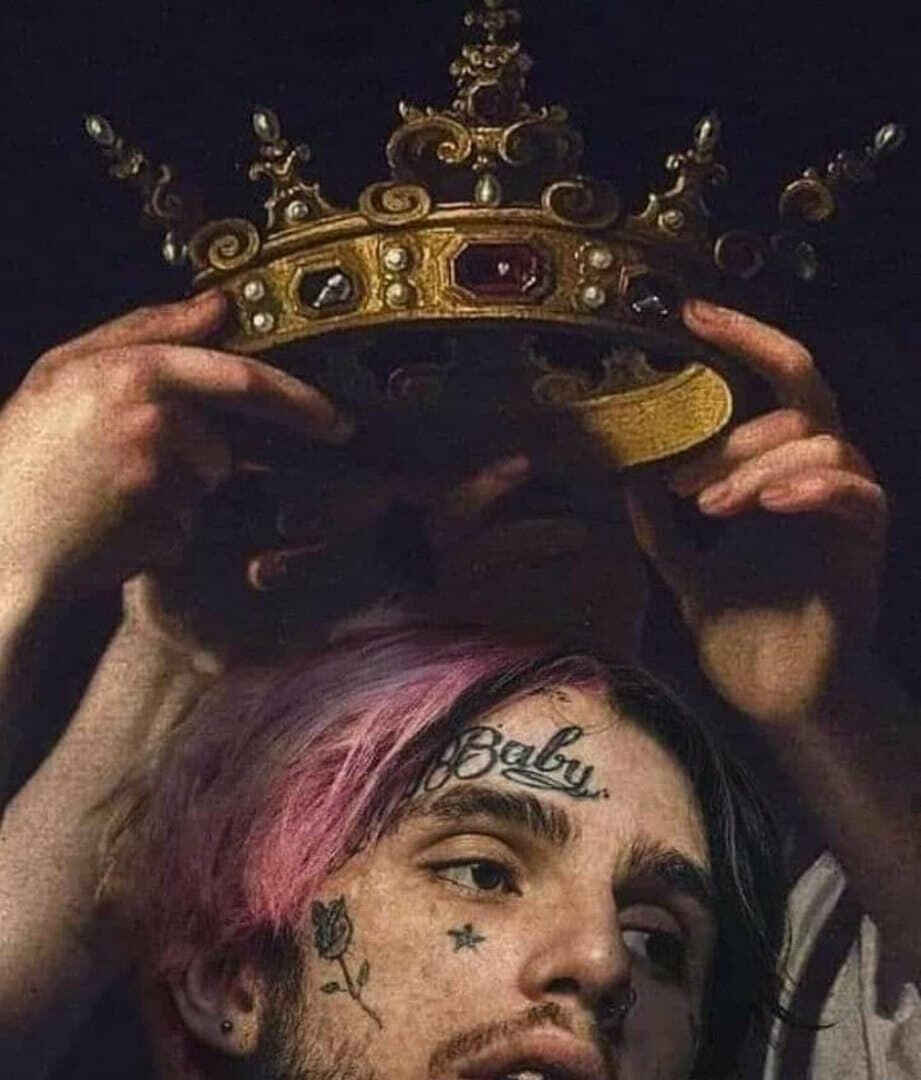 lilpeep纹身图案图片