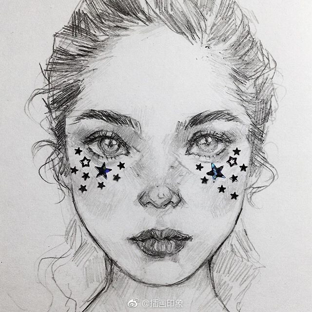 铅笔画人物