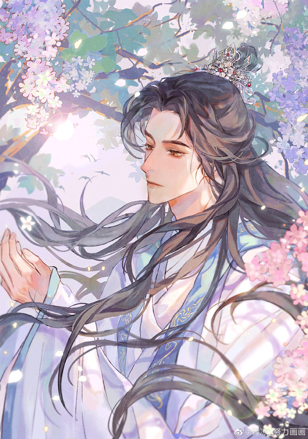 画师dq花青的楚晚宁图片