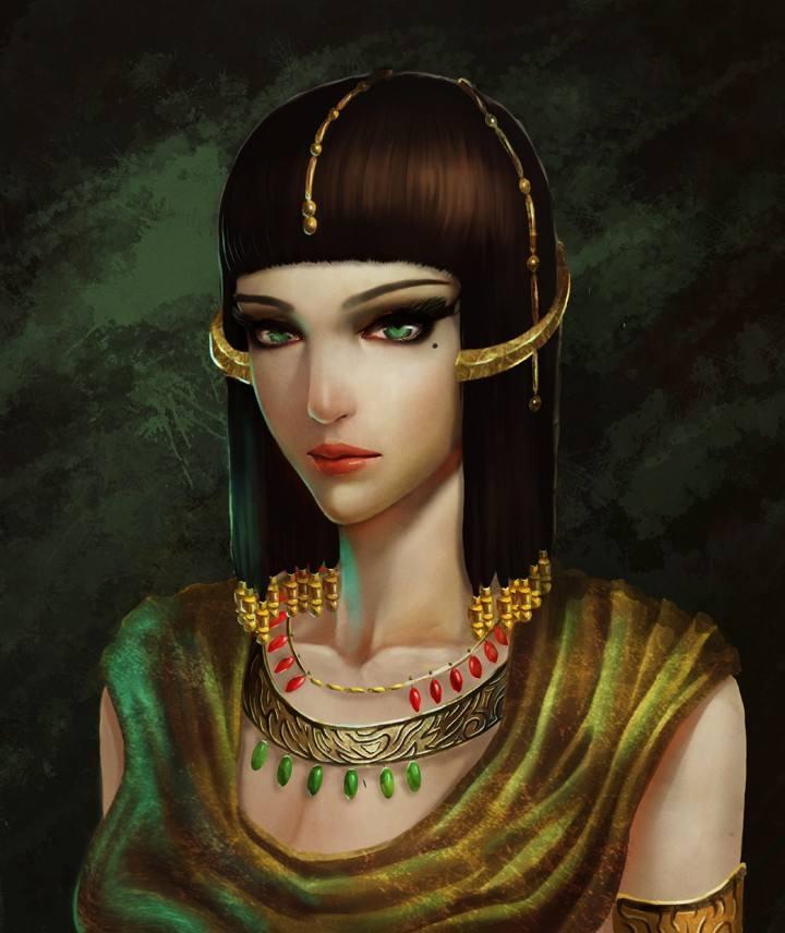 埃及古代美女图片