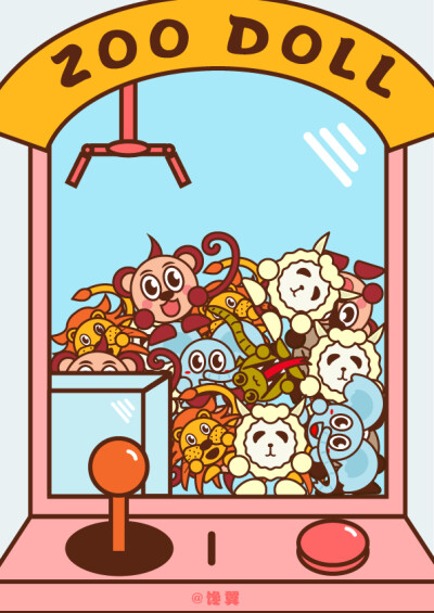 可爱抓娃娃墙纸 - 堆糖,美图壁纸兴趣社区