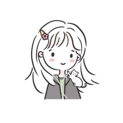 简单可爱的简笔画头像 cr.王拾二