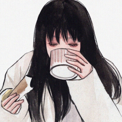 插画头像丨 铃儿_aling