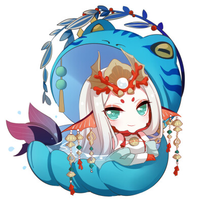 阴阳师千姬Q版图片