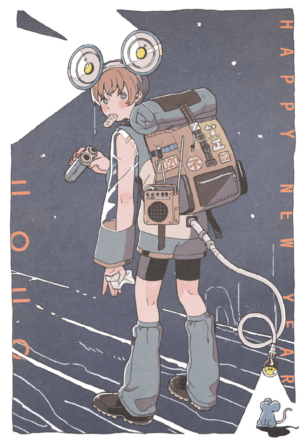 [充满幻想色彩的日系风插画,清新唯美