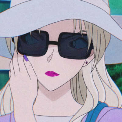 名侦探柯南自截自调头像贝尔摩德/苦艾酒我贝姐真的好飒