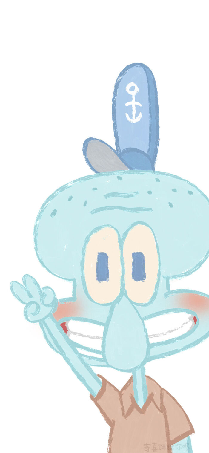 海绵宝宝壁纸来啦! cr. 寄喜饼给你喔