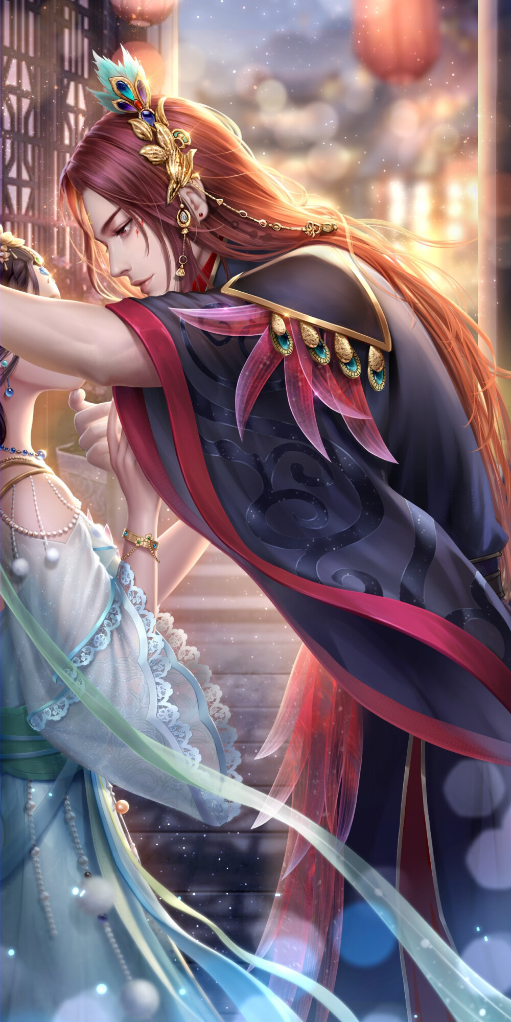 《花妖传》魔君曲陌.