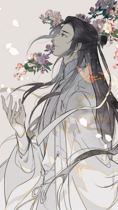 古风漫画男桃花