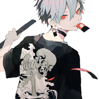 和风动漫少年头像画师:さくしゃ2