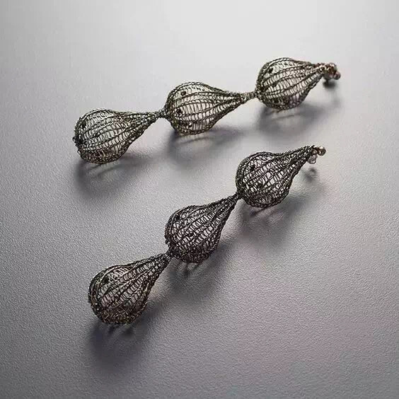 金属丝绕线编织欣赏侵删