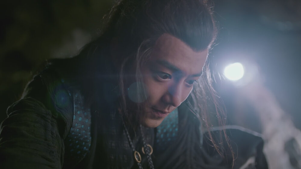 狼殿下截图,肖战饰晋国世子疾冲.