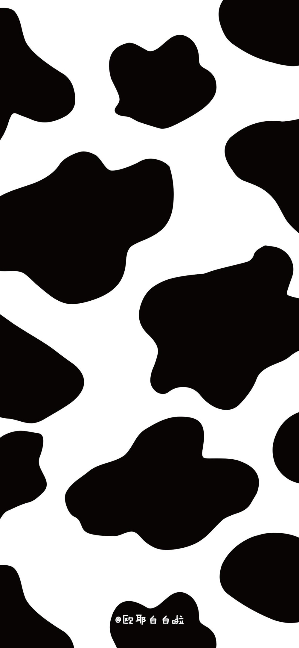 奶牛身上的花纹图片图片