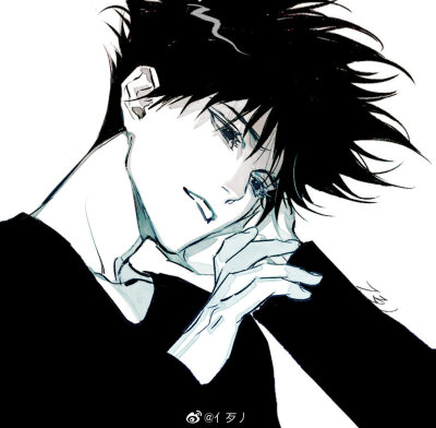 咒术回战五条悟,伏黑惠.画师微博id【亻歹丿】