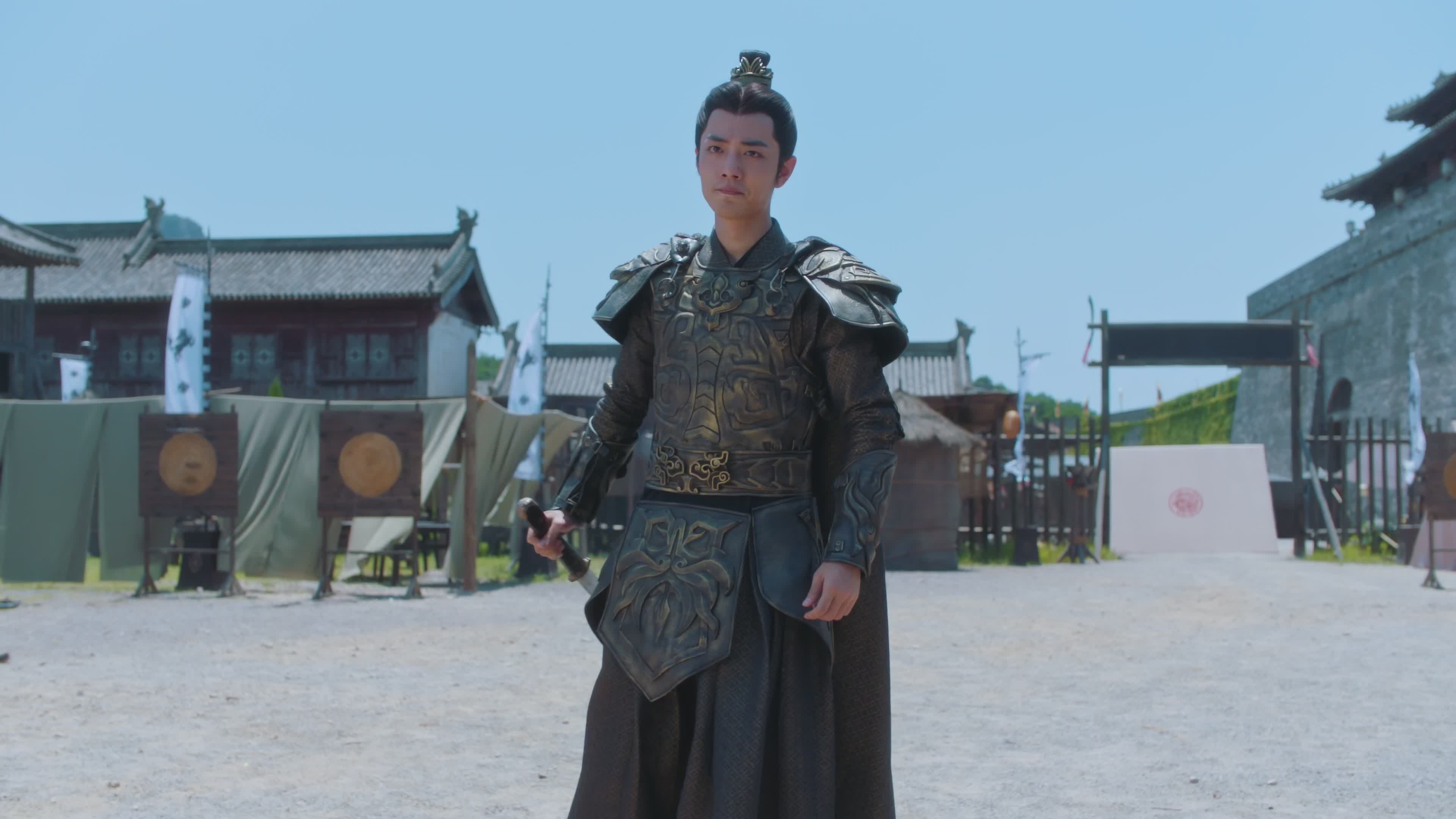 狼殿下,晋国川王李炬尧(肖战饰)截图.