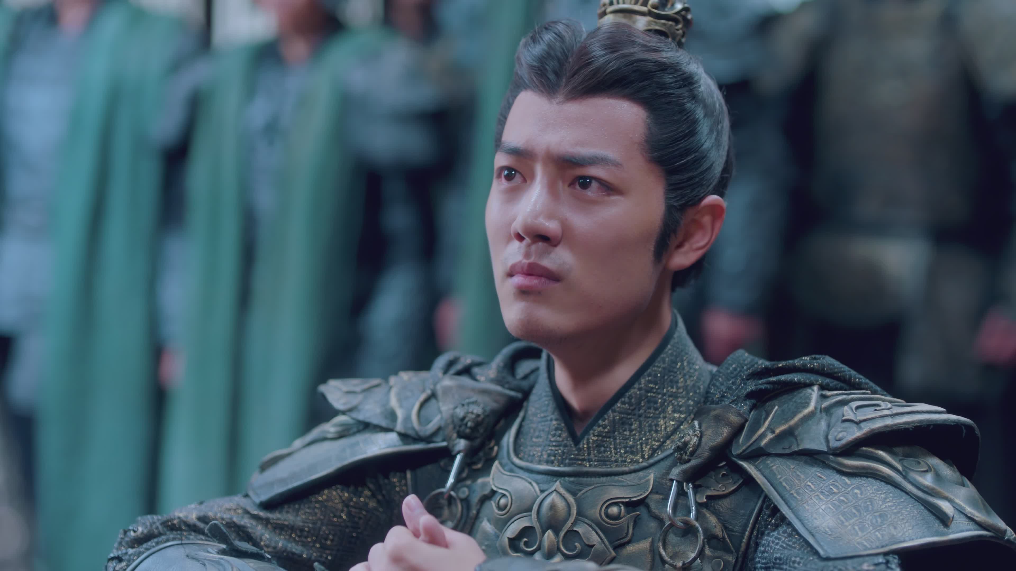 狼殿下,晋国川王李炬尧(肖战饰)截图