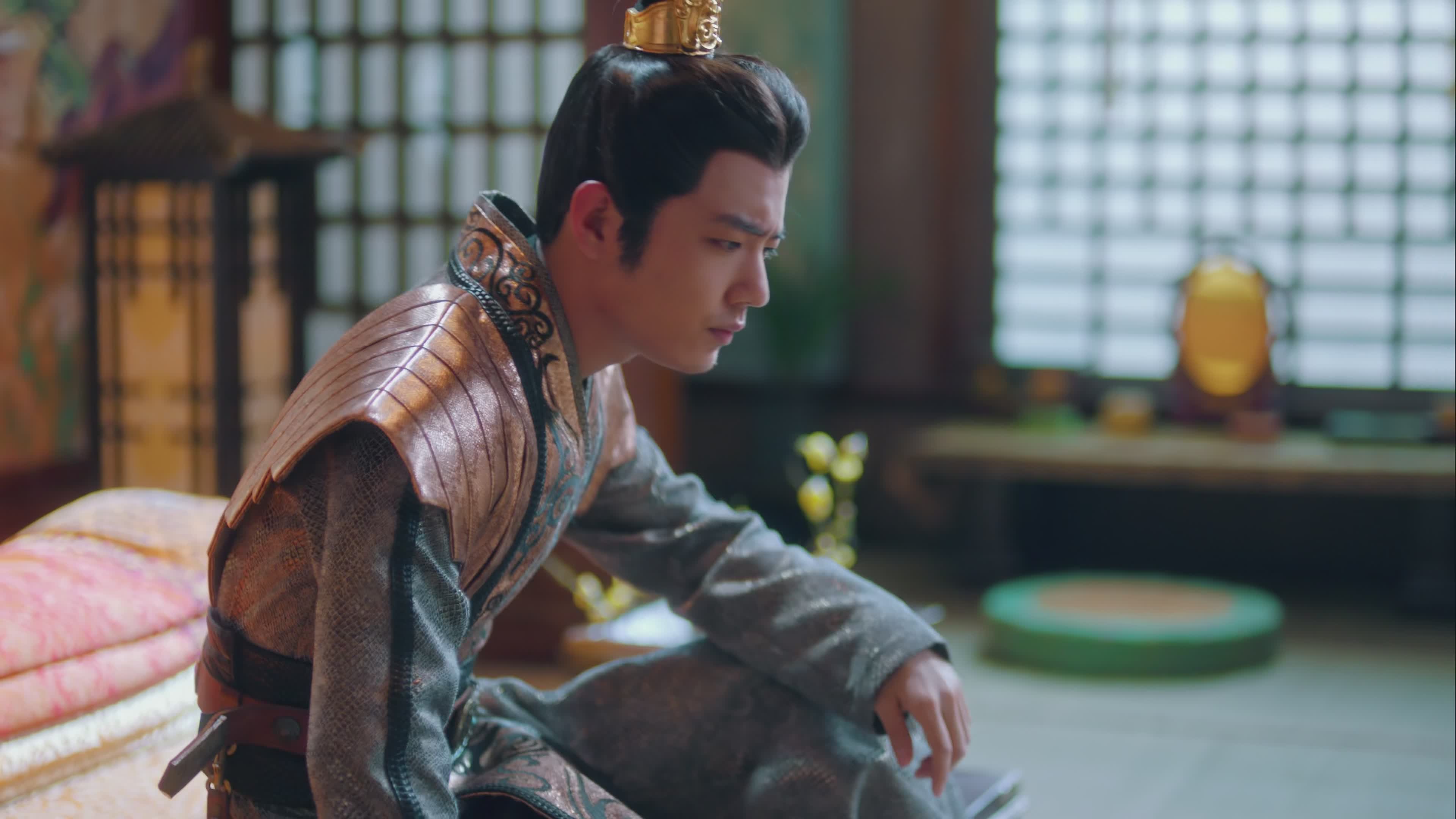 狼殿下,晋国川王李炬尧(肖战饰)截图.