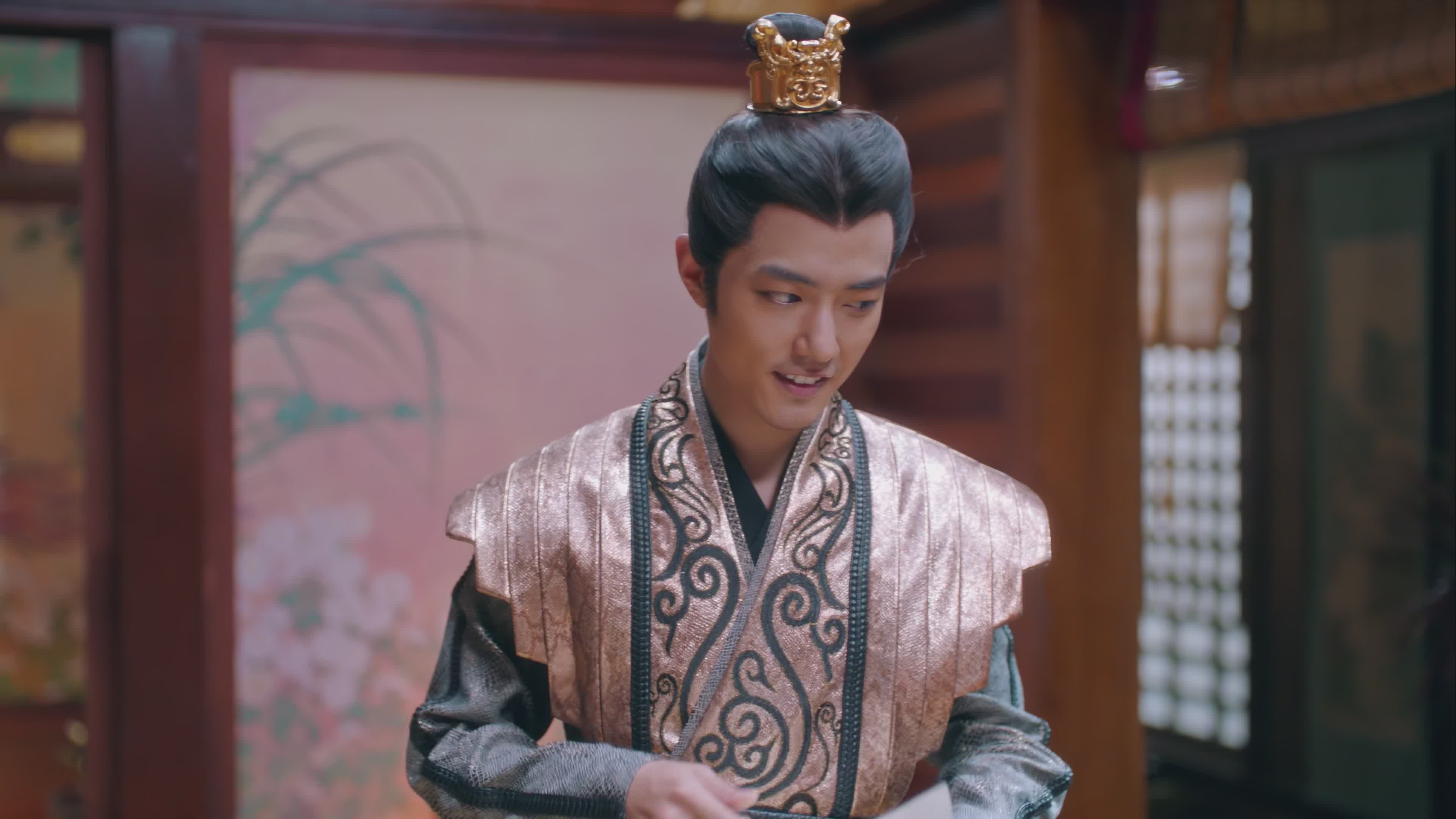 狼殿下,晋国川王李炬尧(肖战饰)截图.