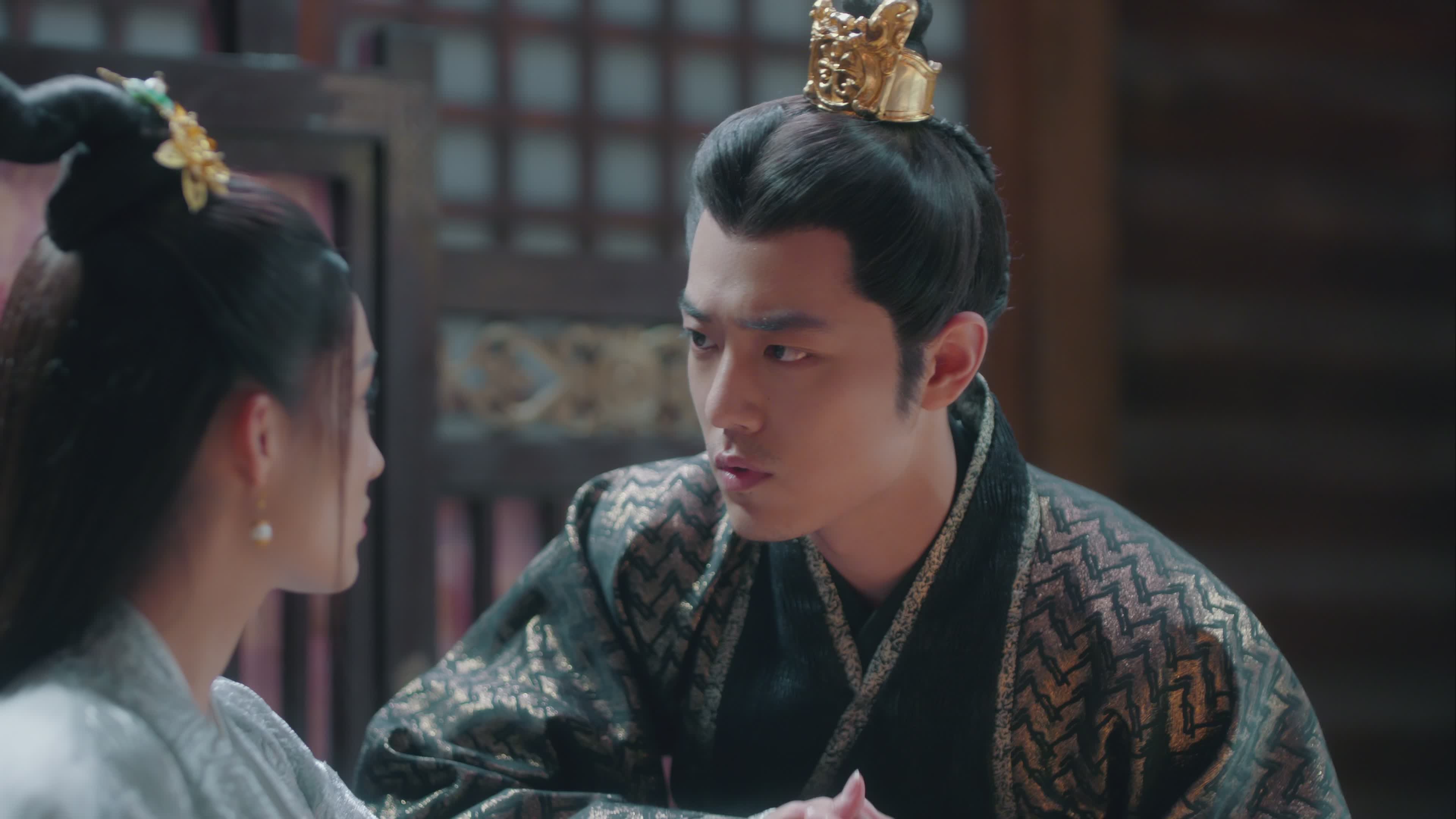 狼殿下截图,晋国王子李炬尧(肖战饰).