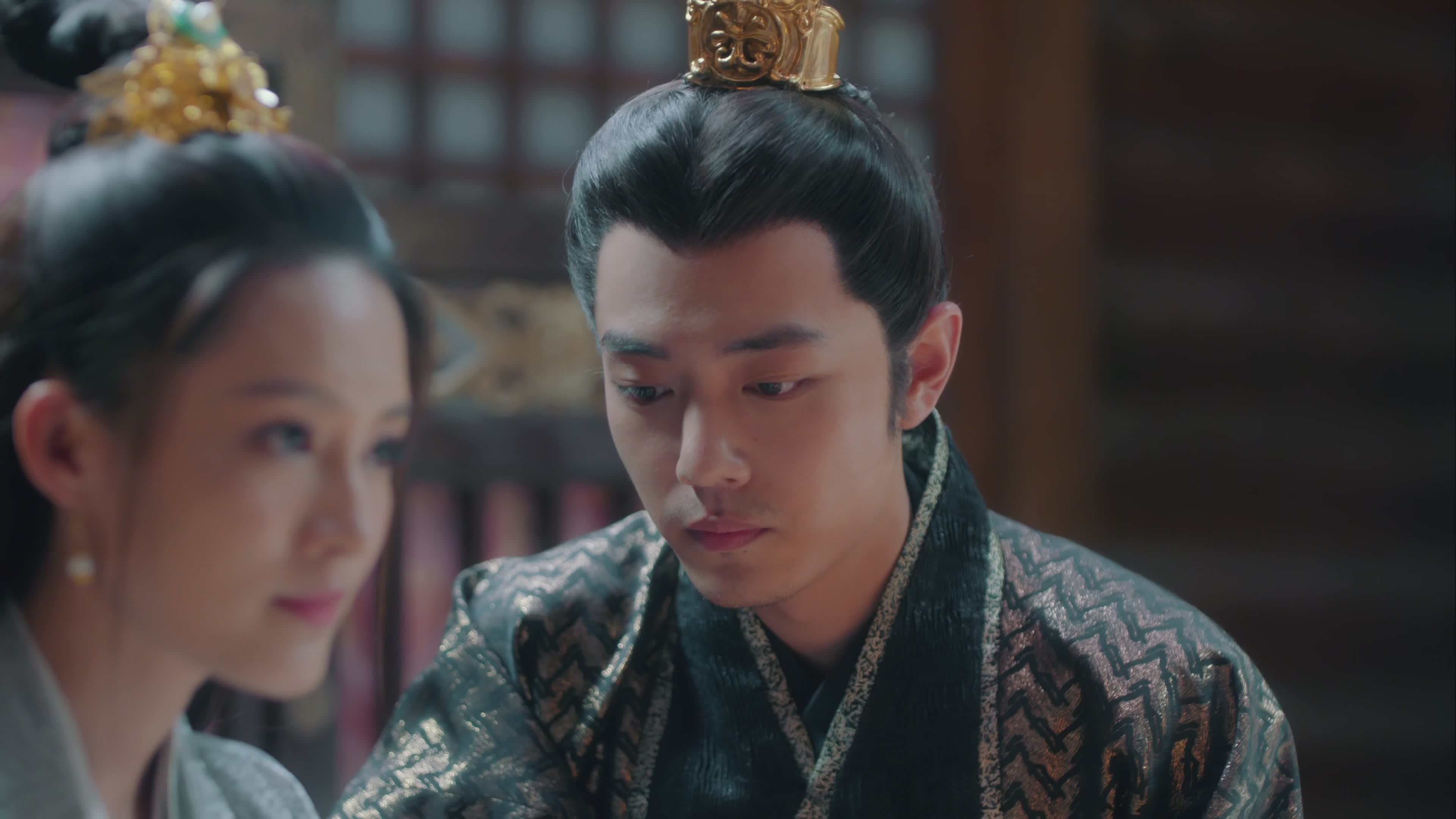 狼殿下截图,晋国王子李炬尧(肖战饰).