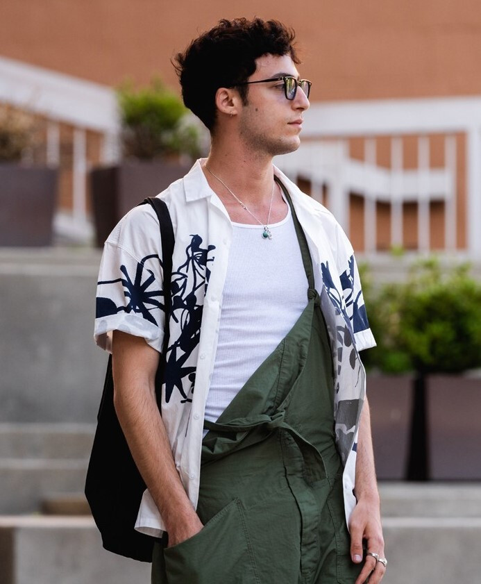 街拍欧美型男男装