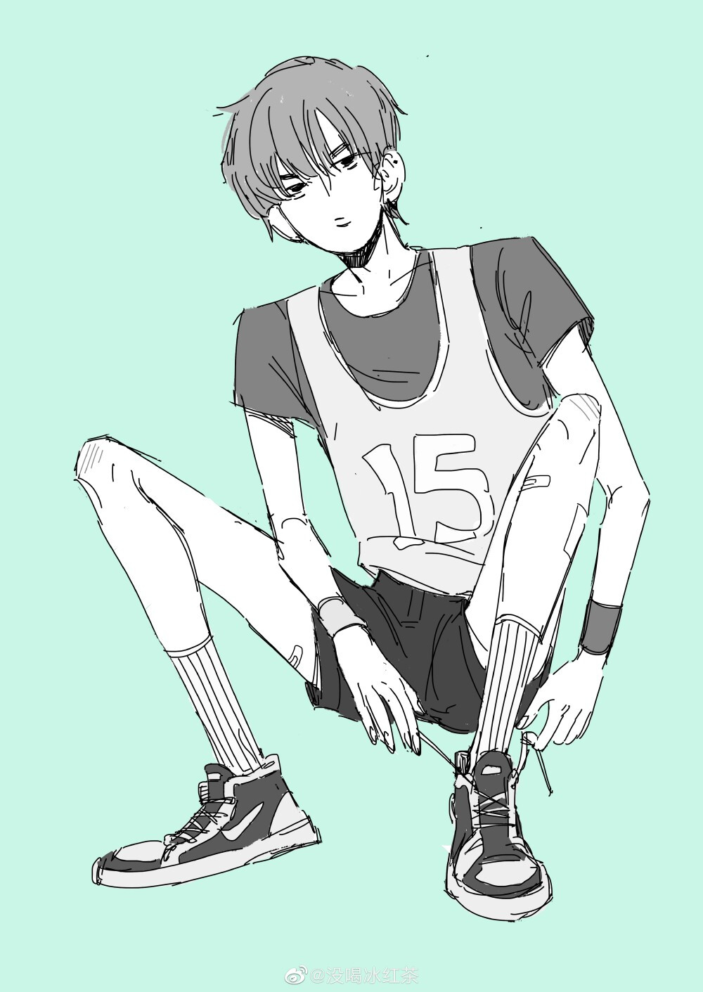 关注  漫画 插画 小鬼 线稿 王琳凯 评论 收藏