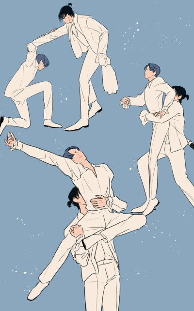 世界名画(ω) bts 防弹少年团饭绘 国旻 朴智旻 田柾国