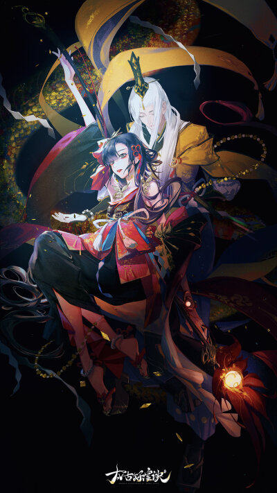 插画游戏古风动漫q版