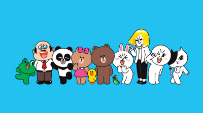 line friend 壁纸 黄