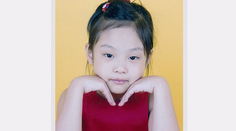 Jennie小时候图片