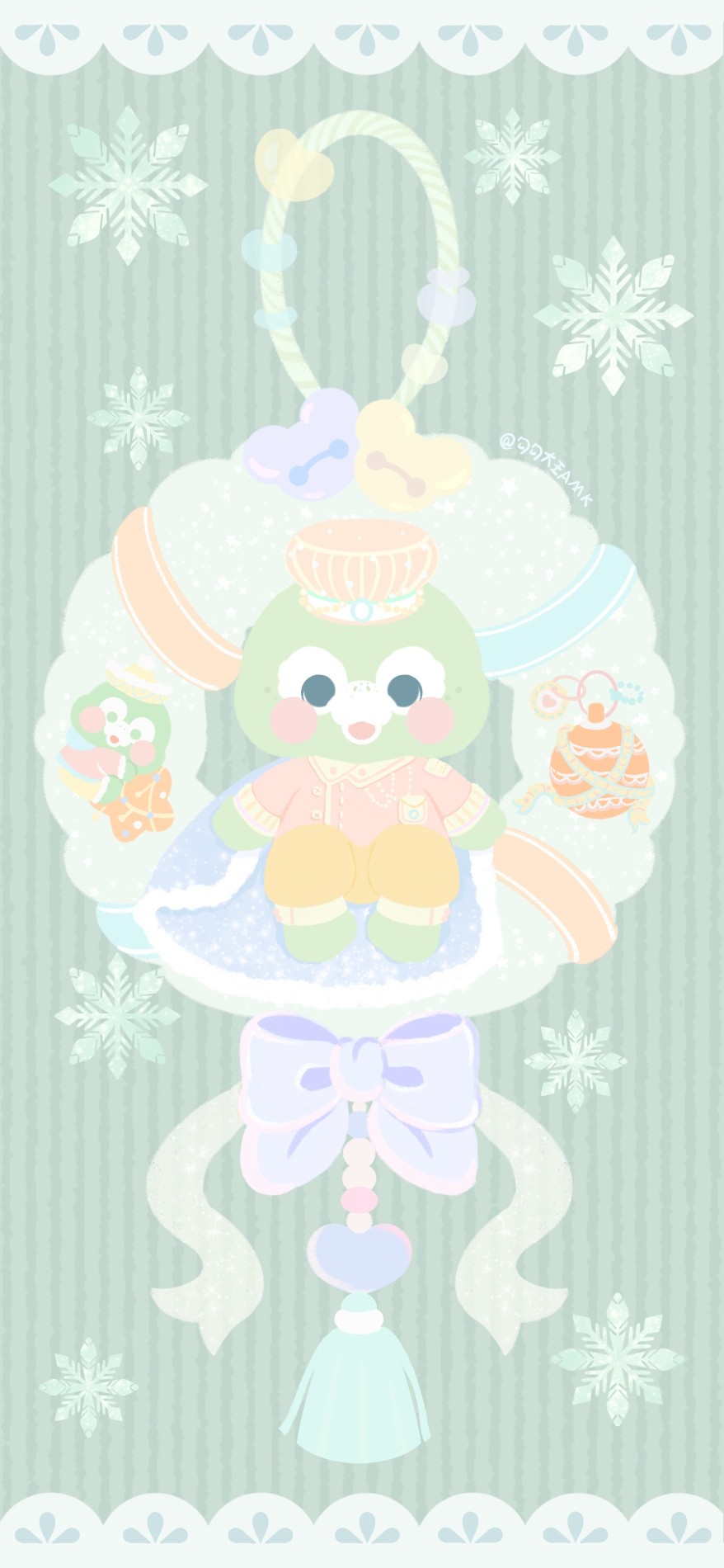 达菲熊系列圣诞壁纸