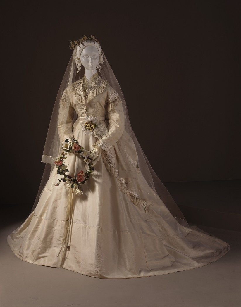 维多利亚时代 婚服
