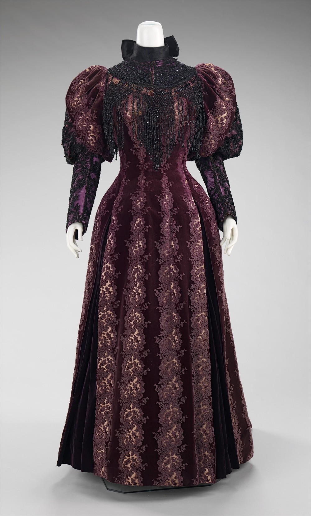 维多利亚时代 紫色系 女装