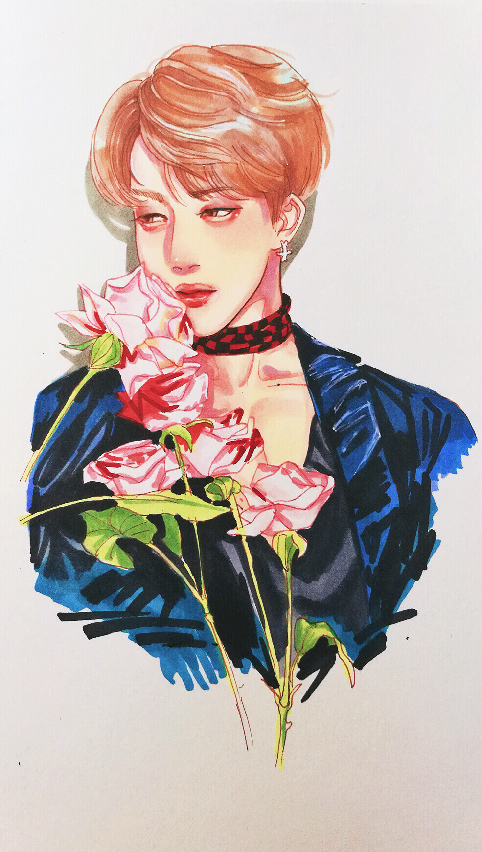 朴智旻手绘,搜图不易,留图请点赞,专辑内所有图片均有才阿米所绘,我