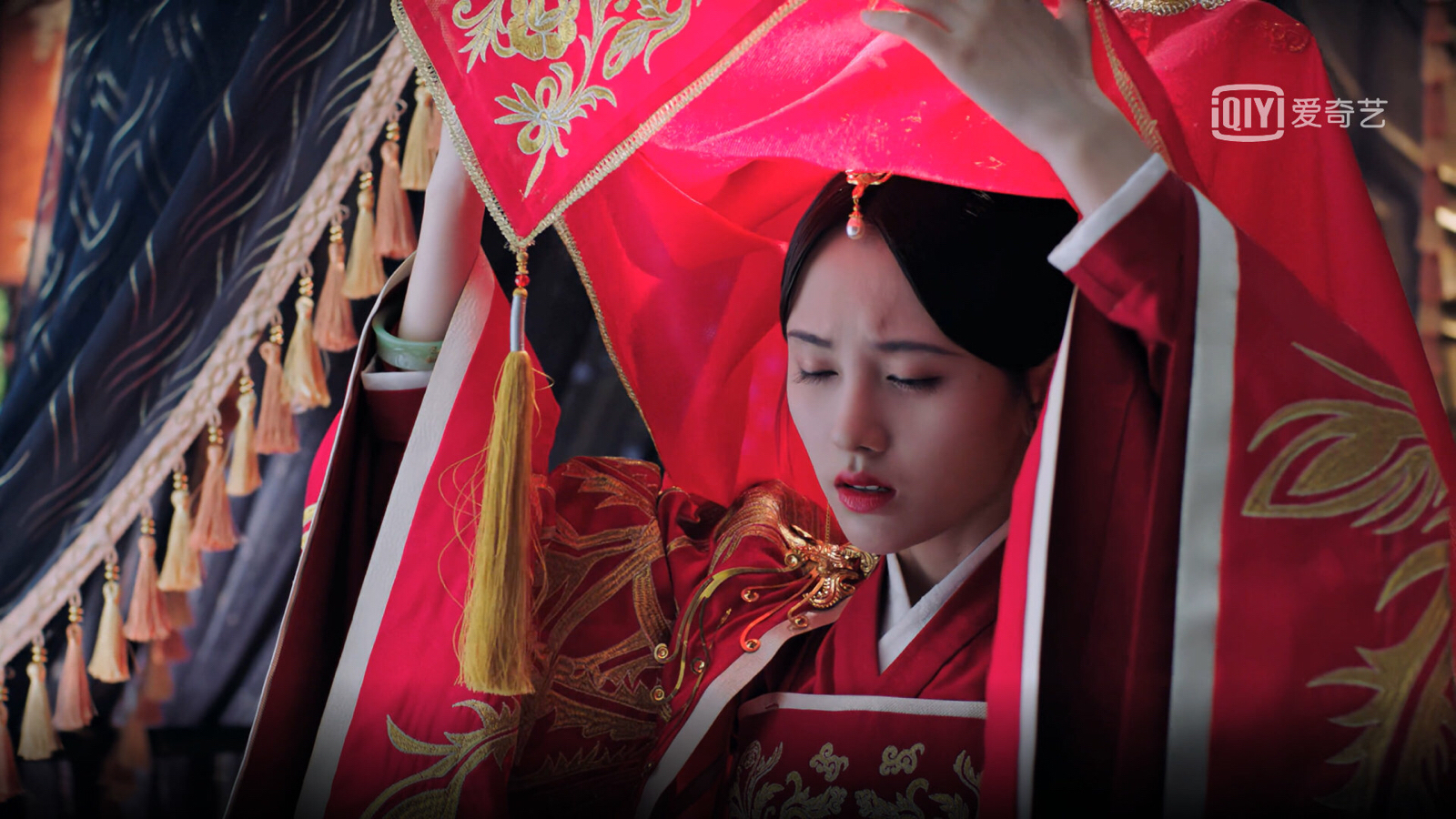 鞠婧祎壁纸古装图片