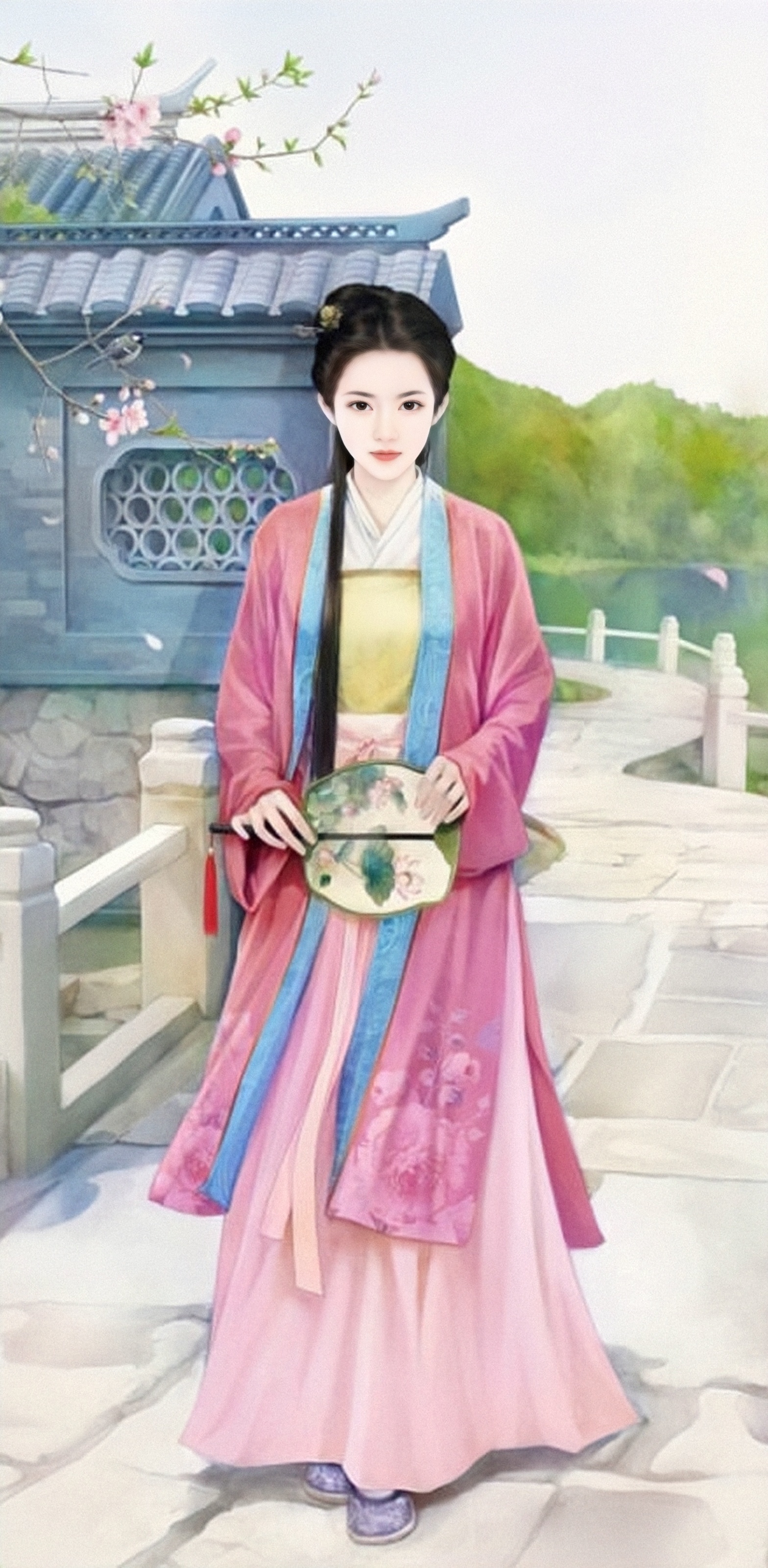 陈俊宏手绘古装美人图片 