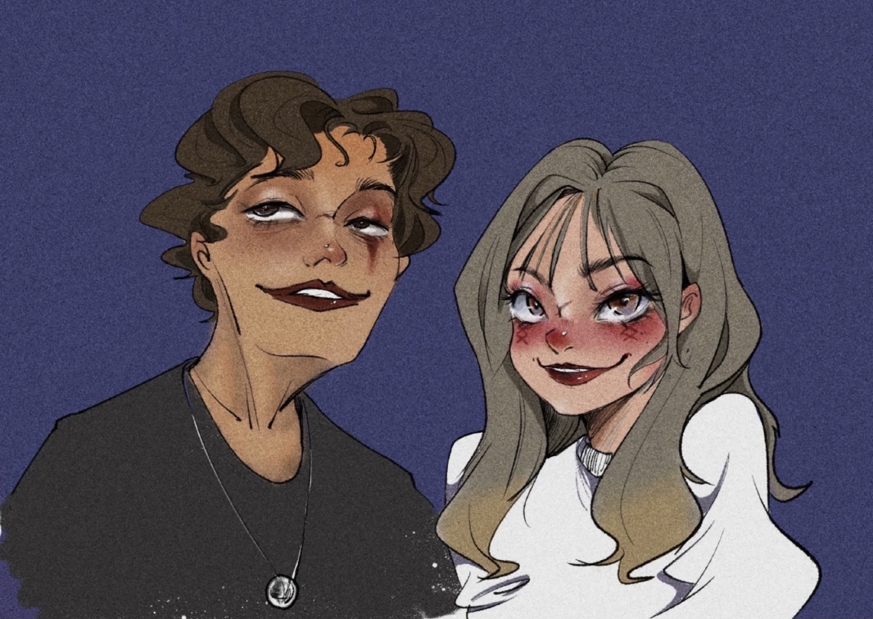 手绘 动漫 情侣 老公主二传请注明id - 堆糖,美图壁纸兴趣社区