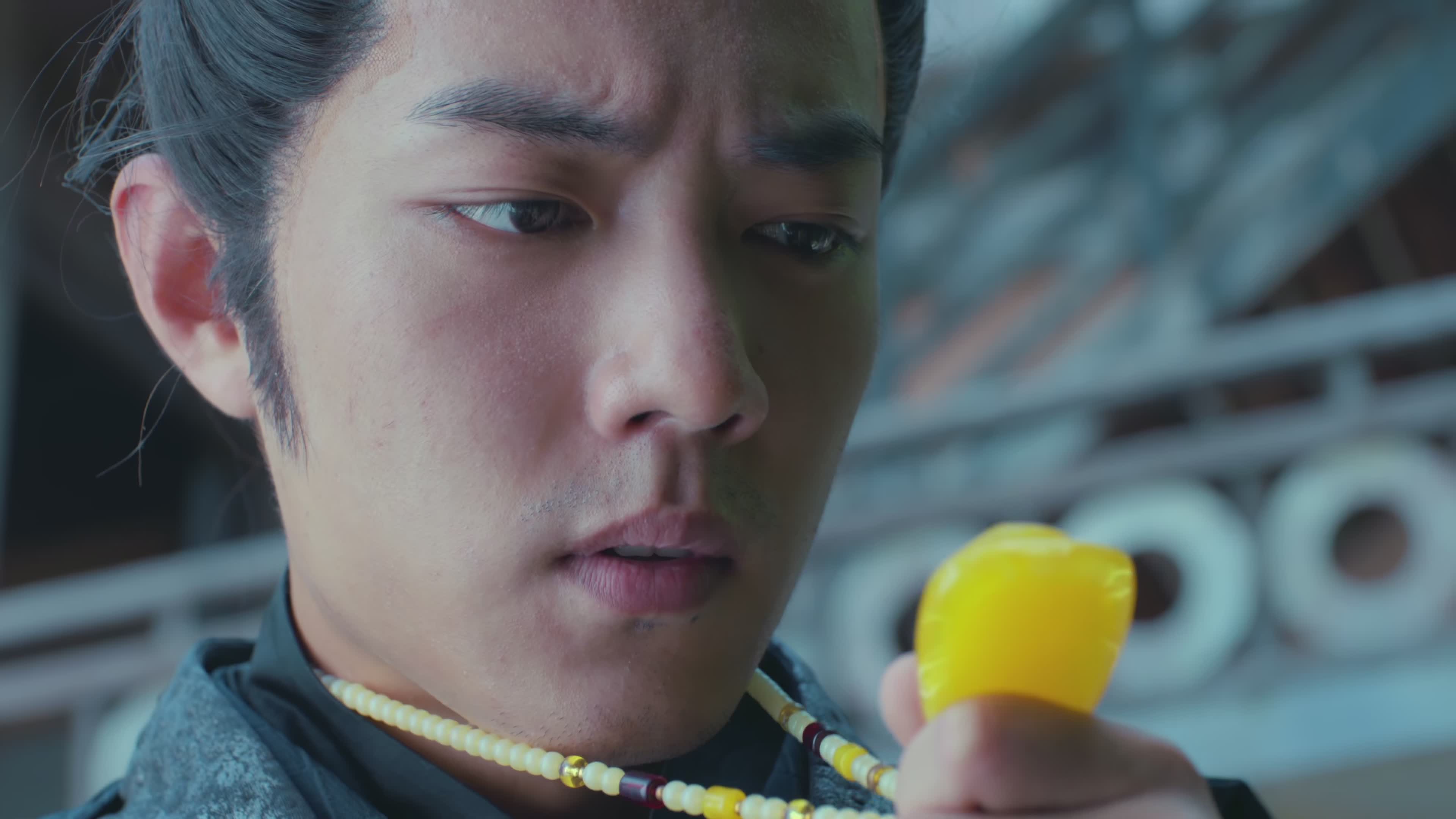 电视剧《狼殿下》截图,晋国王子疾冲(肖战饰).