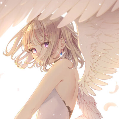 天使头像动漫 梦幻图片